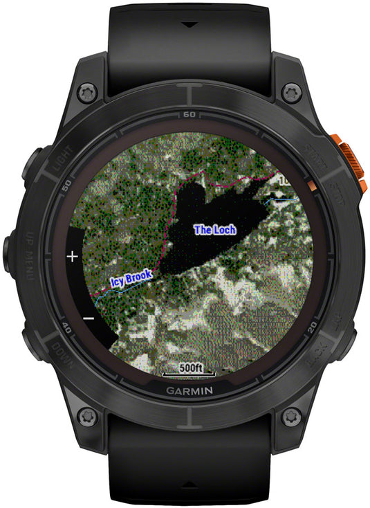 Garmin fenix 7 Pro Solar Smartwatch - 47mm, Slate Gray Case, Black Band