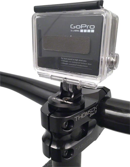 K-EDGE Aluminum Go Big GoPro Stem Top Cap Mount Black Hardware Included