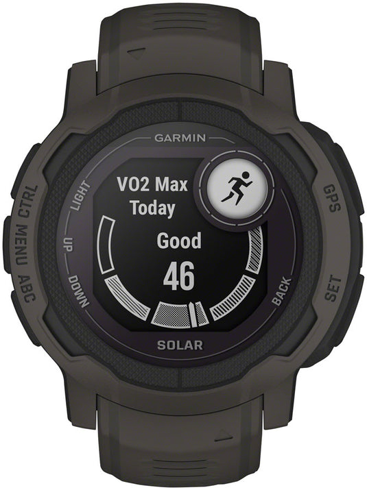 Garmin Instinct 2 Solar GPS Smartwatch - 45mm, Graphite