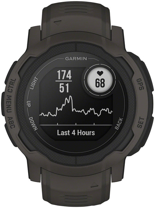 Garmin Instinct 2 Standard Edition GPS Smartwatch - 45mm, Graphite