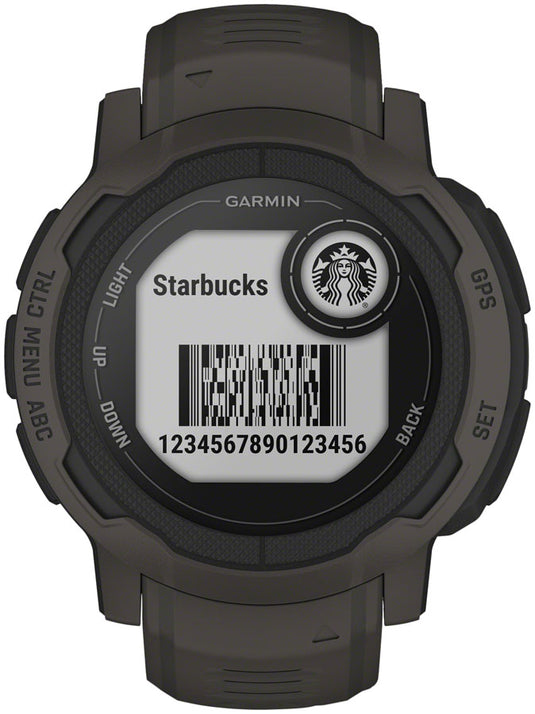 Garmin Instinct 2 Standard Edition GPS Smartwatch - 45mm, Graphite