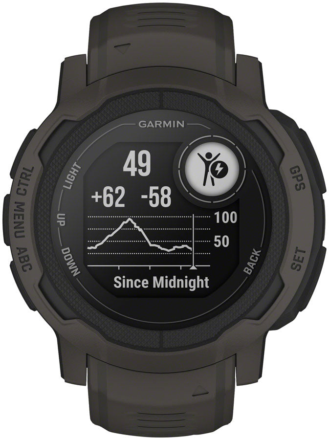 Load image into Gallery viewer, Garmin Instinct 2 Standard Edition GPS Smartwatch - 45mm, Graphite
