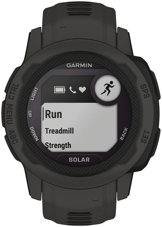 Garmin Instinct 2S Solar GPS Smartwatch - 40mm, Graphite