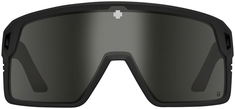 Load image into Gallery viewer, SPY+ Monolith Sunglasses Matte Blk Happy Gray Green w/ Blk Spectra Mirror Lenses
