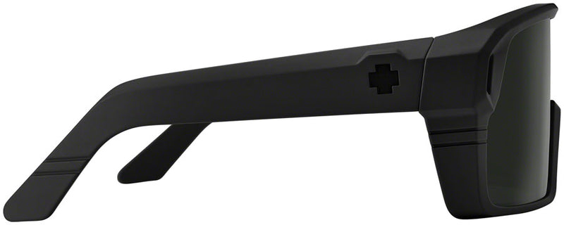 Load image into Gallery viewer, SPY+ Monolith Sunglasses Matte Blk Happy Gray Green w/ Blk Spectra Mirror Lenses
