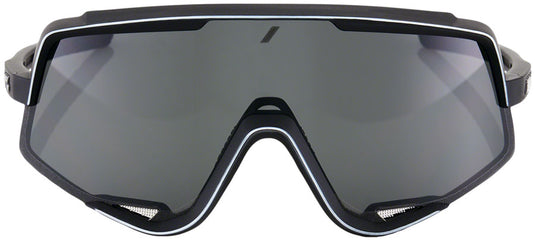 100% Glendale Sunglasses - Soft Tact Black, Smoke Lens