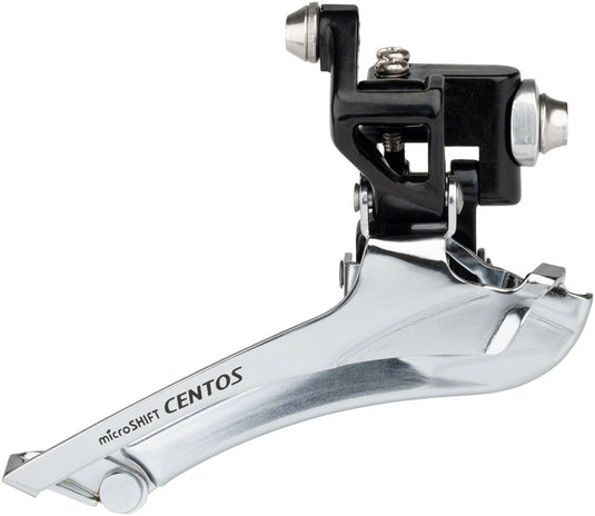 microSHIFT-Centos-Front-Derailleur-Braze-on-Front-Derailleur-FRDR0568-Bicycle-Front-Derailleur