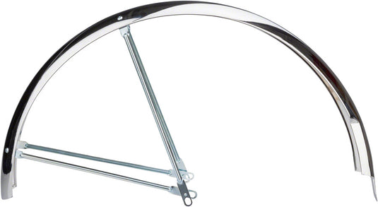 Wald Balloon 962 Fender Set: 26x2.0 - 2.125 Wheel, Chrome