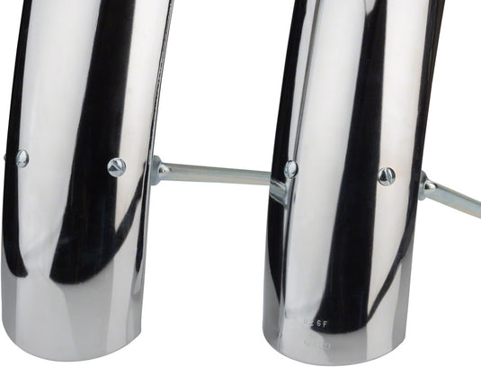 Wald Balloon 962 Fender Set: 26x2.0 - 2.125 Wheel, Chrome