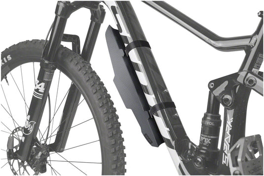 Topeak D-Flash Express DT Clip-On Fender - Front, Fits Down Tube, Black