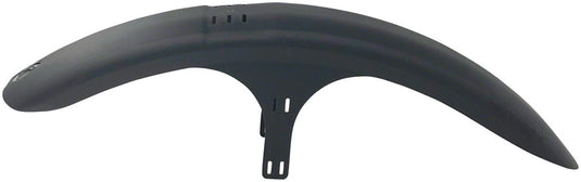 Mucky Nutz Mug Guard Fender: Long, Black