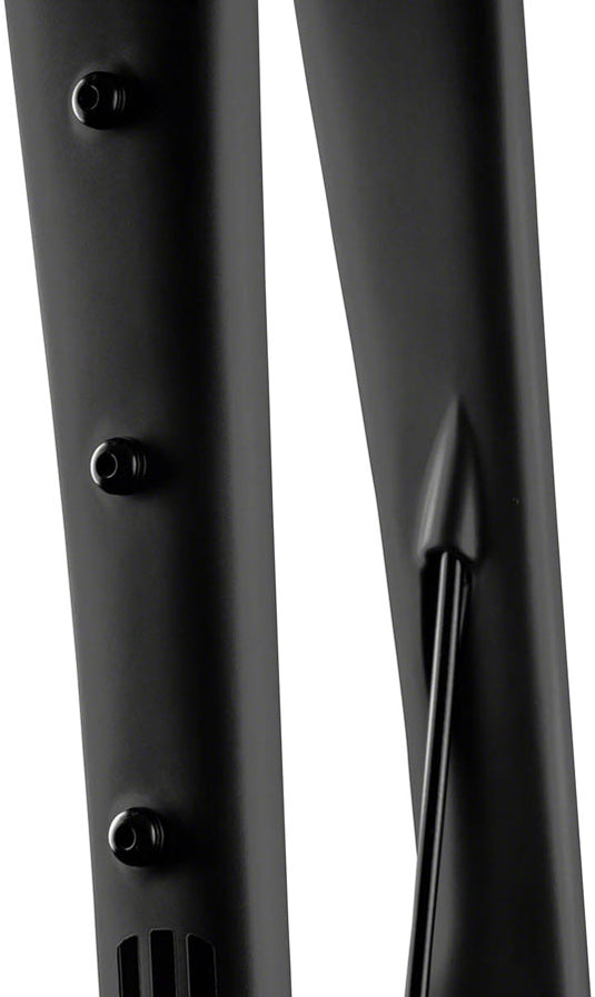 ENVE Composites Adventure Fork - 1.5” Tapered, Flat-Mount Disc, Carbon, 12 x 100mm Axle, 49/55 Rake, Black