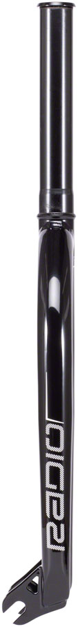 Radio Raceline Pro BMX Race Fork - 1 1/8", Black Slim And Lightweight