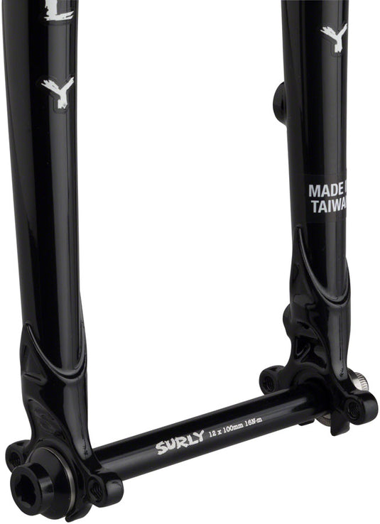 Surly Midnight Special 650b Fork 1-1/8" 50mm Offset, Black