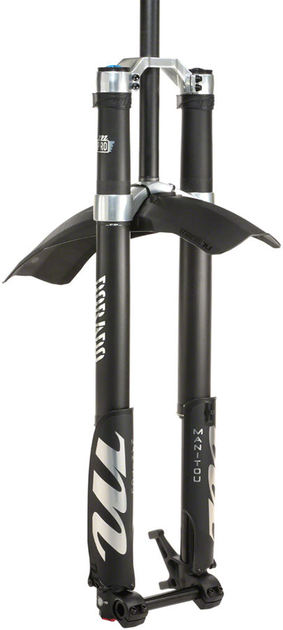 Load image into Gallery viewer, Manitou Dorado Pro Suspension Fork - 29&quot;, 203 mm, 20 x 110 mm, 57 mm Offset, Straight Steerer, Black/Carbon, Gen 2
