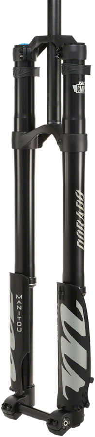 Manitou Dorado Comp Suspension Fork - 29", 203 mm, 20 x 110 mm, 57 mm Offset, Straight Steerer, Black, Gen 2