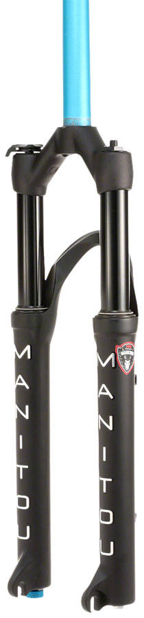 Manitou Markhor Suspension Fork - 29", 100 mm, 9 x 100 mm, 51 mm Offset, Matte Black