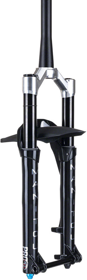 Manitou JUnit 34 Pro Suspension Fork - 26", 140 mm, 15 x 110 mm, 41 mm Offset, Gloss Black