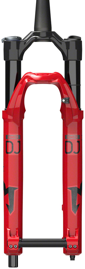 Load image into Gallery viewer, Marzocchi Bomber DJ Suspension Fork - 26&quot;, 100 mm, 20 x 110 mm, 37 mm Offset, Gloss Red, Grip, Sweep-Adj
