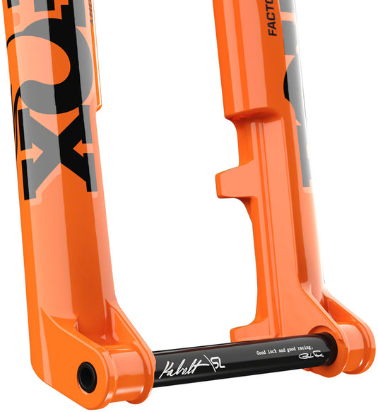 FOX 32 Step-Cast Factory Suspension Fork - 29", 100 mm, 15 x 110 mm, Kabolt SL, 44mm Offset, GRIP SL Damper, Push-Lock,