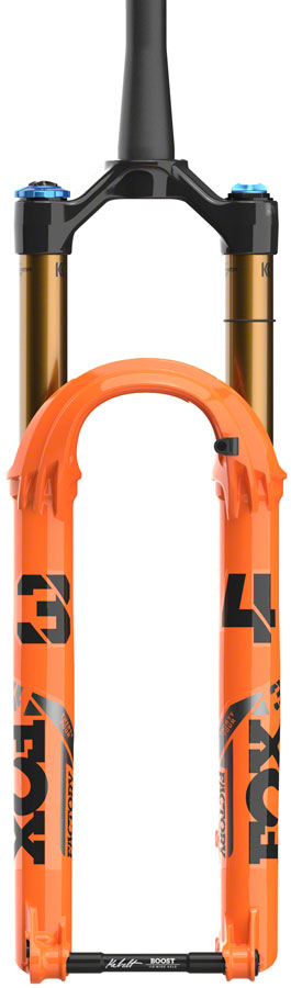 Load image into Gallery viewer, FOX 34 Factory Suspension Fork - 29&quot;, 130 mm, 15 x 110 mm, Kabolt, 44mm Offset, GRIP X Damper, Shiny Orange
