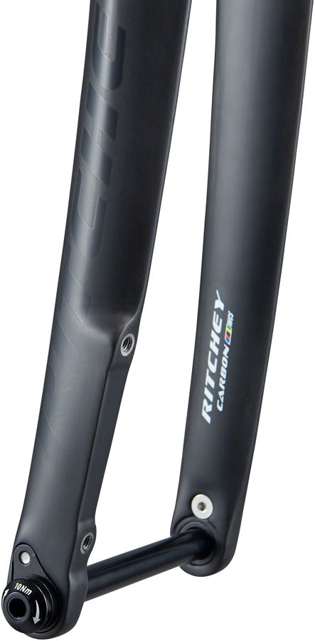 Ritchey WCS Carbon Cross Disc Fork Tapered 45mm Rake 12mm Thru Axle Flat Mount