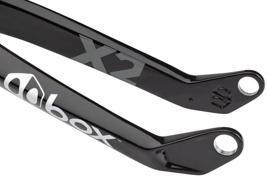 BOX One X2 Pro Carbon BMX Fork - 1 1/8", 20mm, Black, 24"