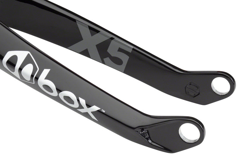 Load image into Gallery viewer, BOX One X5 Pro Carbon BMX Fork - Tapered, 20mm, Black, 20&quot;
