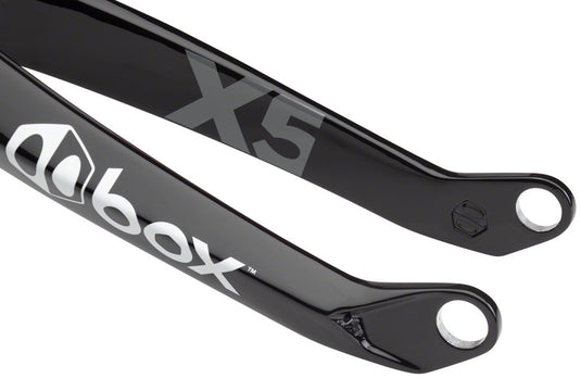 BOX One X5 Pro Carbon BMX Fork - Tapered, 20mm, Black, 20"