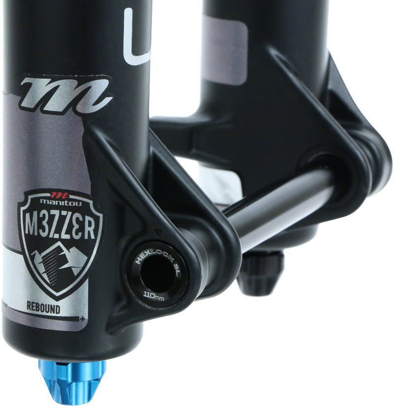 Load image into Gallery viewer, Manitou Mezzer Pro Suspension Fork - 29&quot; 180 mm 15 x 110 mm 44 mm Offset Black
