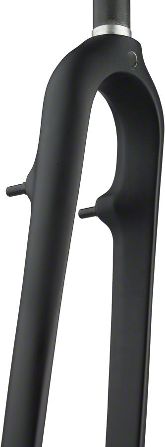 WHISKY No.7 CX Fork - QR, 1-1/8" Straight Carbon Steerer, Canti, MatteBlack