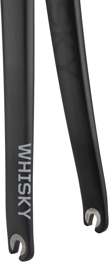 Load image into Gallery viewer, WHISKY No.7 RD Fork - QR, 1.5&quot; Tapered Carbon Steerer, Rim Brake, Matte Black
