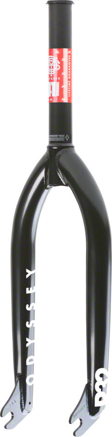 Load image into Gallery viewer, Odyssey R32 20&quot; Fork Black 3/8&quot; Axle 32mm Offset 4130 Chromoly BMX Fork
