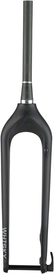 WHISKY No.9 MTN Fork - 29", Post Mount Disc, 15 x 100 mm, 1.5" Tapered Carbon Steerer, Matte Black