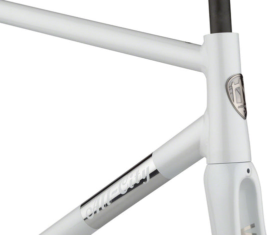 All-City Thunderdome Frameset - 700c, Aluminum, Polished Pearl, 61cm