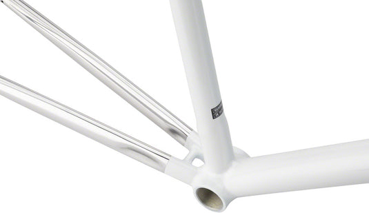 All-City Thunderdome Frameset - 700c, Aluminum, Polished Pearl, 61cm