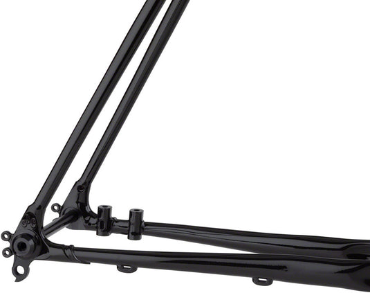 All-City Gorilla Monsoon Frameset - 650b, Steel, Charred Berry, 55cm