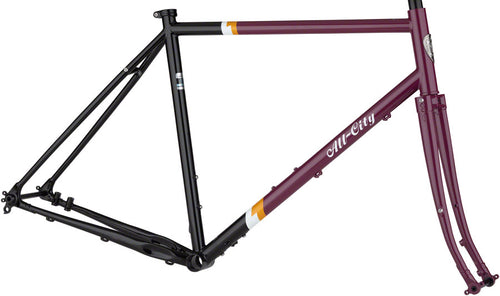 All-City-Gorilla-Monsoon-Frameset-Charred-Berry-Cyclocross-Frame-CXFM0162