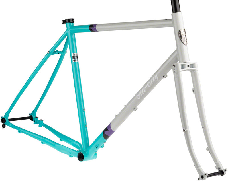 Load image into Gallery viewer, All-City-Gorilla-Monsoon-Frameset-Aqua-Seafoam-Cyclocross-Frame-CXFM0169
