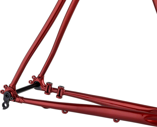 All-City Cosmic Stallion Frameset - 700c, Steel, Currant and Cream, 46cm