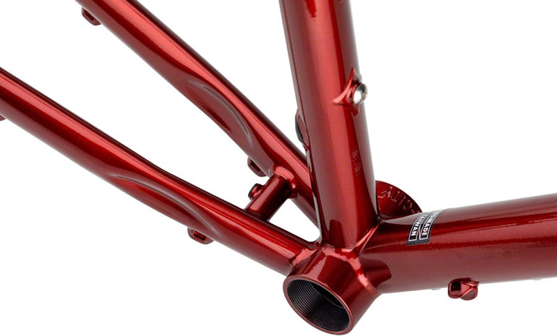 Load image into Gallery viewer, All-City Cosmic Stallion Frameset - 700c, Steel, Currant and Cream, 55cm
