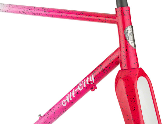 All-City Nature Cross Geared Frameset - 700c, Steel, Cyclone Popsicle, 52cm