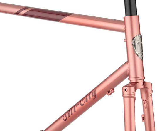 All-City Space Horse Frameset - 700c/650b, Steel, Dusty Rose, 61cm