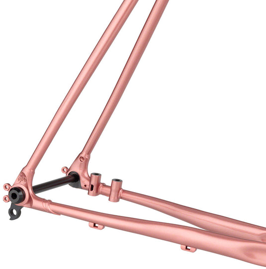 All-City Space Horse Frameset - 700c/650b, Steel, Dusty Rose, 52cm