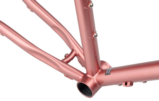 All-City Space Horse Frameset - 700c/650b, Steel, Dusty Rose, 49cm