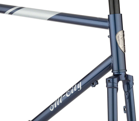 All-City Space Horse Frameset - 700c/650b, Steel, Neptune Blue, 52cm