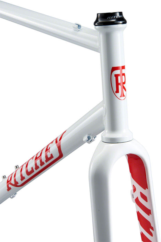 Ritchey Swiss Cross Frameset - 700c, Steel, White, Large