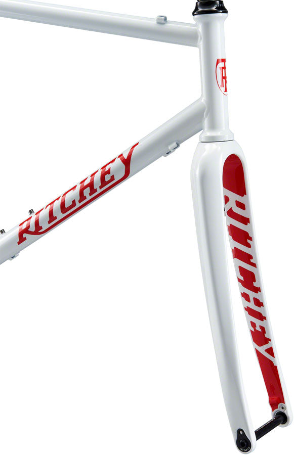 Load image into Gallery viewer, Ritchey Swiss Cross Frameset - 700c, Steel, White, Large
