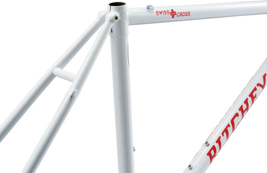 Ritchey Swiss Cross Frameset - 700c, Steel, White, Large