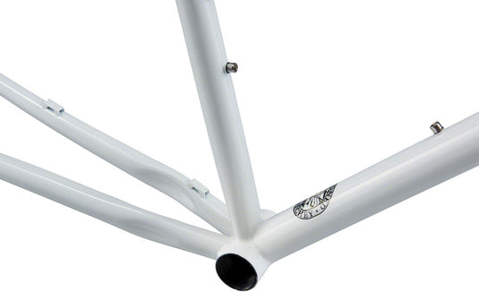 Ritchey Swiss Cross Frameset - 700c, Steel, White, Large